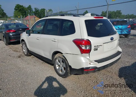 2016 Subaru Forester 2.5I Premium из США, поврежденный, VIN JF2SJADC2GH449712